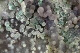Purple and Green Botryoidal Grape Agate - Indonesia #370424-1